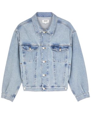 Agolde Charli Blue Denim Jacket - XS