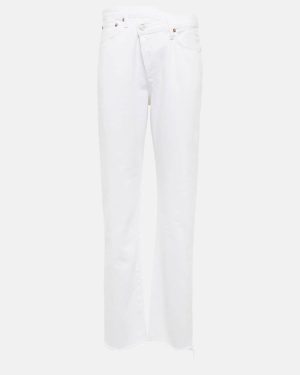 Agolde Criss Cross high-rise straight jeans