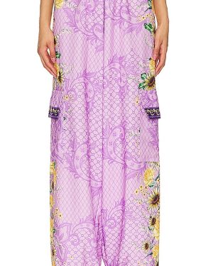 Agua Bendita x REVOLVE Maca Cargo Pant in Purple. Size S, XL.
