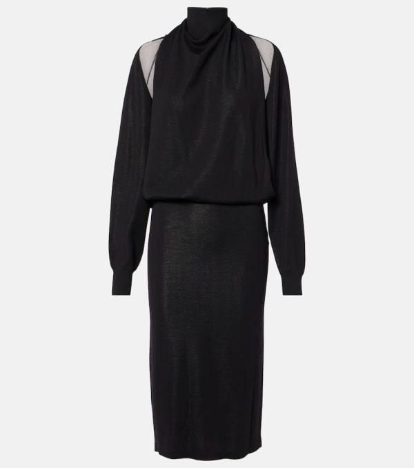 Alaia Cut Out midi dress