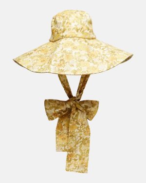 Alemais Gabriella floral linen sun hat