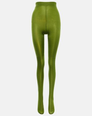 Alex Perry Crystal-embellished jersey tights