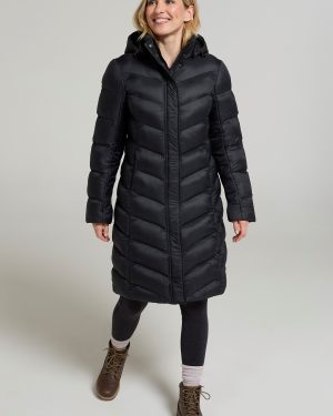Alexa Womens Padded Jacket - Black