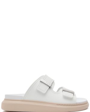 Alexander Mcqueen Hybrid Rubber Sliders - White - 41 (IT41 / UK8)