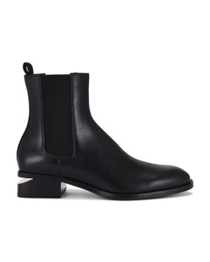 Alexander Wang Kane 35 Ankle Boot in Black. Size 38.