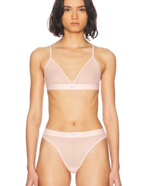 Alexander Wang Triangle Bra in Peach Skin - Blush. Size XS (also in ).