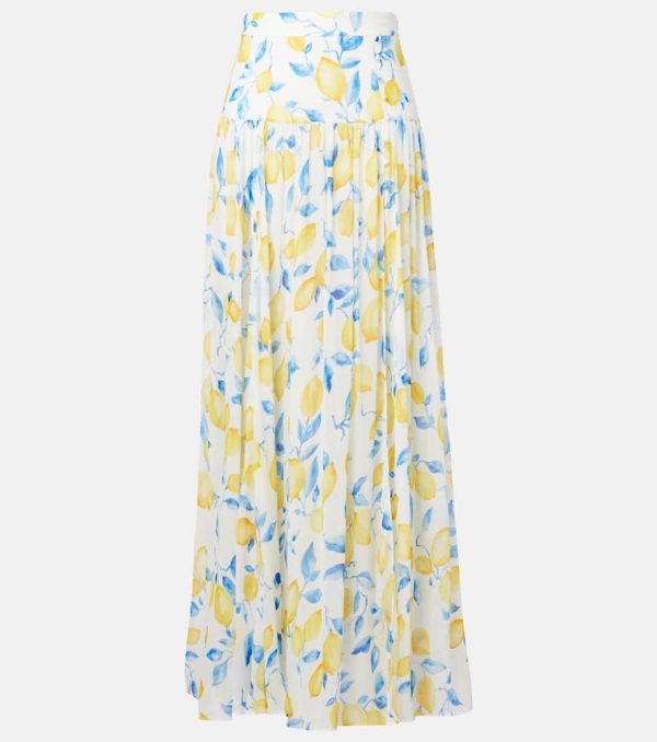 Alexandra Miro Jamie sheer maxi skirt