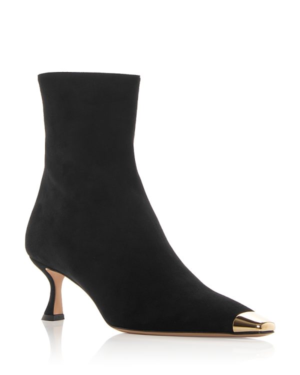 Alexandre Birman Women's Olivia Retro Cap Toe Booties