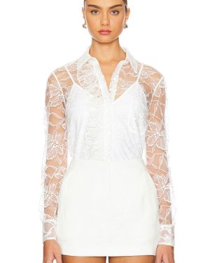 Alexis Luzia Blouse in White. Size M, S.