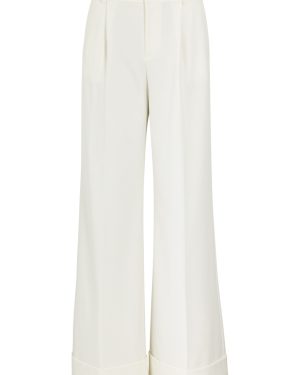 Alice + Olivia Tomasa Wide-leg Trousers - Off White - 10 (UK14 / L)