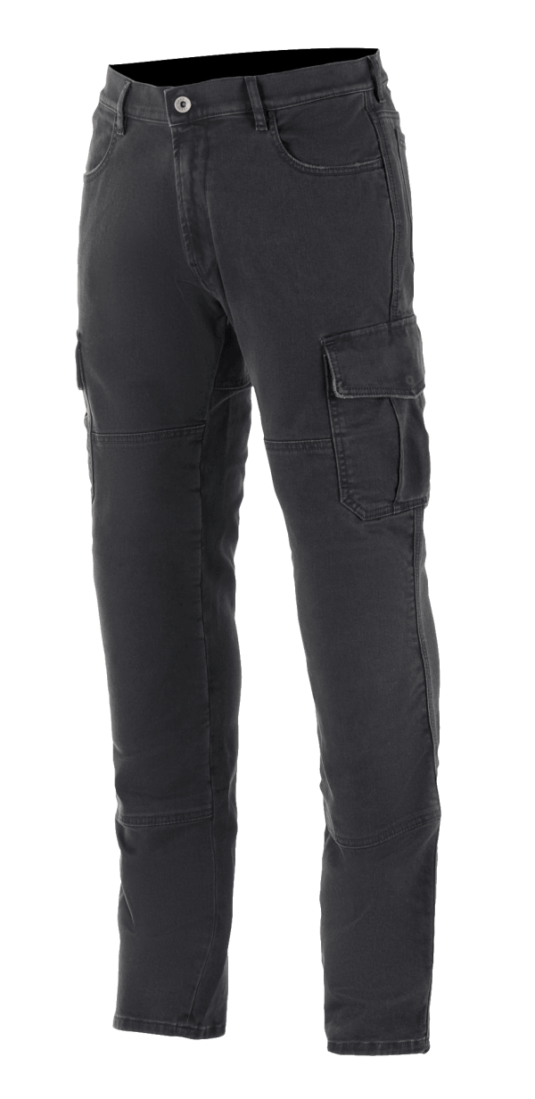 Alpinestars Barton Riding Cargo Pants Rinse Plus Black, Size: 32