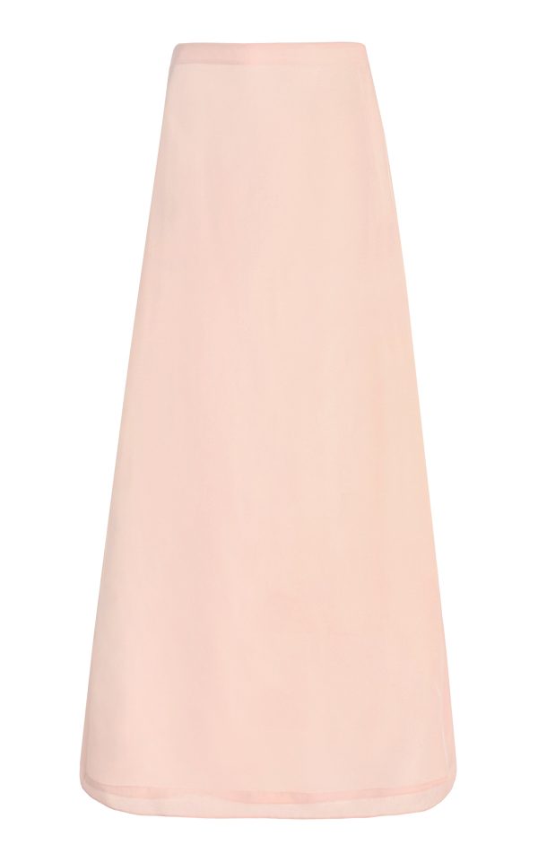 Altuzarra - Linnie Silk Maxi Skirt - Light Pink - FR 40 - Moda Operandi