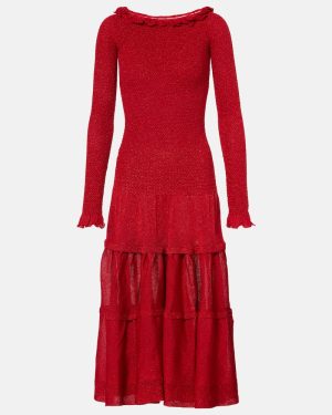 Altuzarra Polly off-shoulder jersey maxi dress