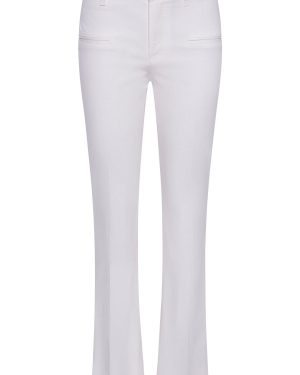 Altuzarra - Serge Denim Bootcut Pants - White - FR 36 - Moda Operandi