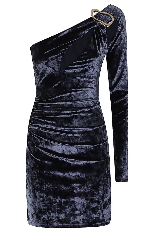 Amen Dress In C Velvet W Buckle