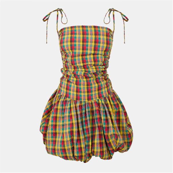 AmyLynn Alexa Ultra Peplum Dress - Red