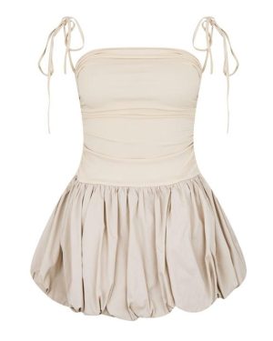 AmyLynn Alexa Ultra Peplum Dress - White