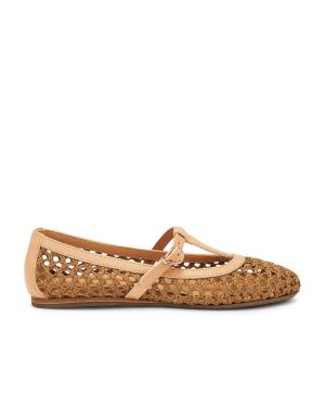 Ancient Greek Sandals Aerati Ballet Flat in Brown - Brown. Size 36 (also in 37, 41).