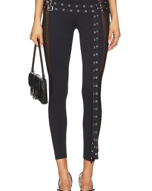 Aniye Records Ria Leggings in Black. Size S.