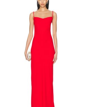 Anna October Yelena Maxi Dress in Red - Red. Size M (also in S).