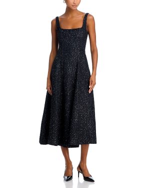 Aqua x Wicked Sequin Tweed Dress - Exclusive