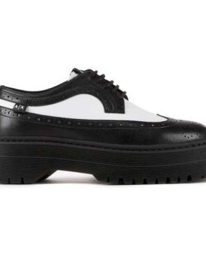 Armani Exchange Chunky Brogues - Black