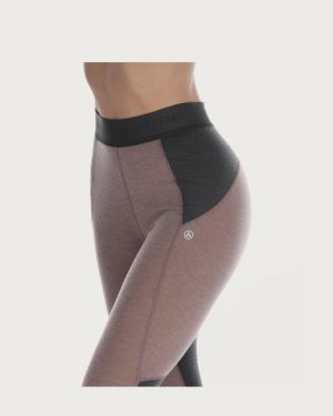 Artilect Goldhill Zoned Merino 3/4 Leggings - Twilight Mauve/Ash - XS