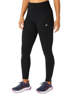 Asics Winter Running Tights Womens - Black