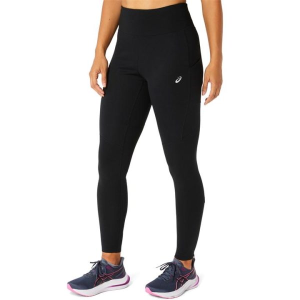 Asics Winter Running Tights Womens - Black