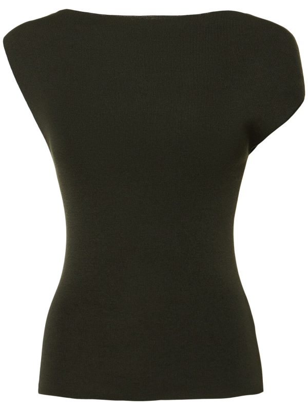 Asymmetric Knit Top