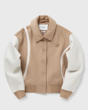 Axel Arigato BAY VARSITY JACKET women College Jackets beige in size:L