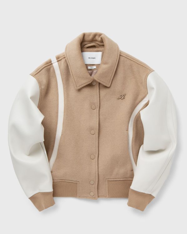 Axel Arigato BAY VARSITY JACKET women College Jackets beige in size:L