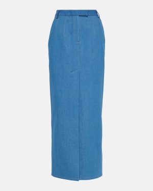 Aya Muse Colia denim maxi-skirt