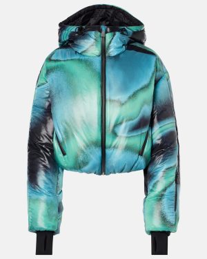 Aztech Mountain Daisy cropped down ski jacket