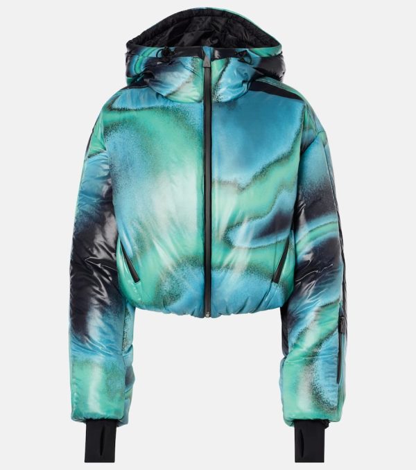 Aztech Mountain Daisy cropped down ski jacket