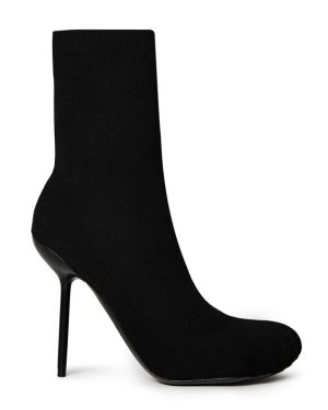 BALENCIAGA Anatomic Heeled Boots - Black