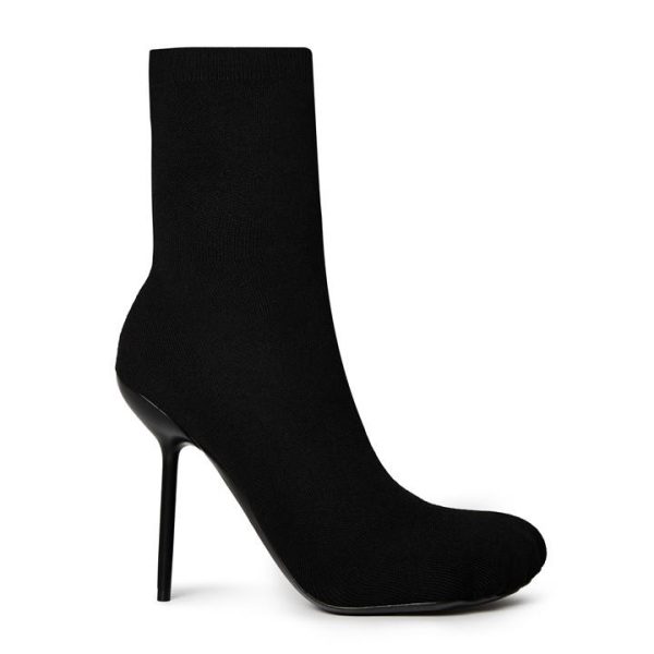 BALENCIAGA Anatomic Heeled Boots - Black