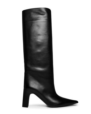 BALENCIAGA Blade Heeled Boots - Black