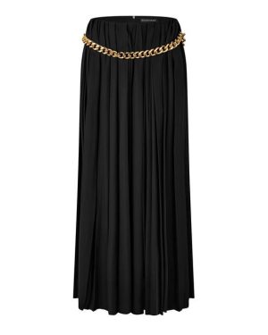 BALENCIAGA Pleated Skirt - Black