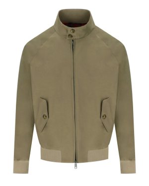 BARACUTA G9 TAN BOMBER JACKET