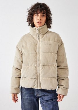 BDG Corduroy Puffer Jacket - Ivory S at Urban Outfitters