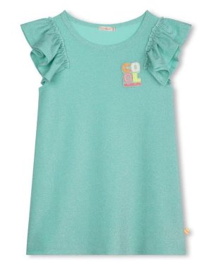 BILLIEBLUSH Bb Short Sleeve Skater Dress Juniors - Blue