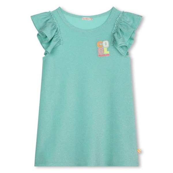 BILLIEBLUSH Bb Short Sleeve Skater Dress Juniors - Blue