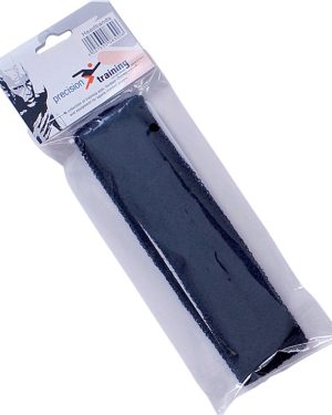 BLACK Cotton Elastic Sports Headband - Sweat Band Sports Gym Training Workout