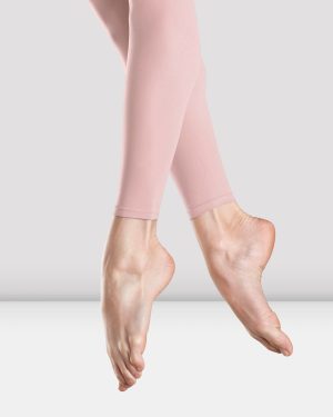 BLOCH Ladies Endura Footless Tights, Pink