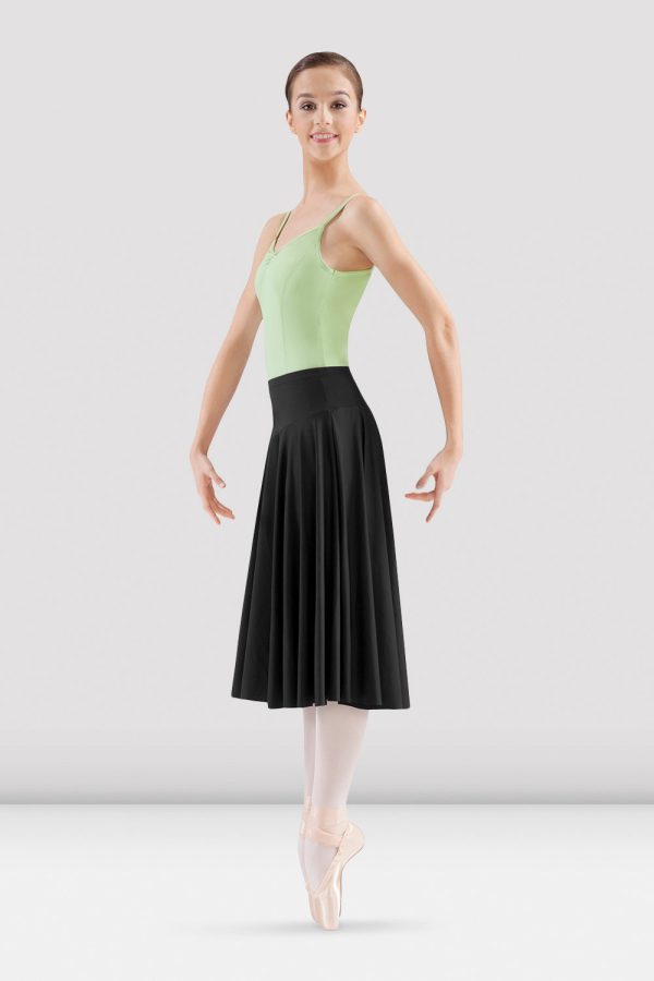 BLOCH Ladies Mirella Circle Skirt, Black