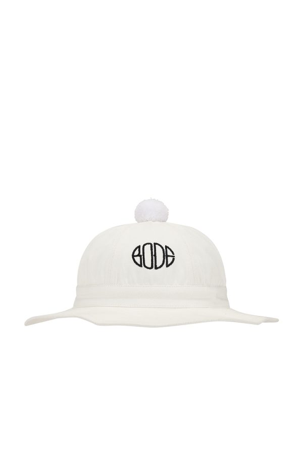 BODE Paneled Grandfather Hat in White - White. Size L (also in M, S).