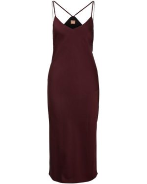 BOSS Dechana Slip Dress - Red