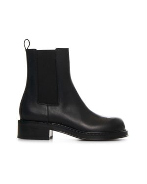 BOTTEGA VENETA | Calfskin Chelsea boots with chunky toe design | Women | 36