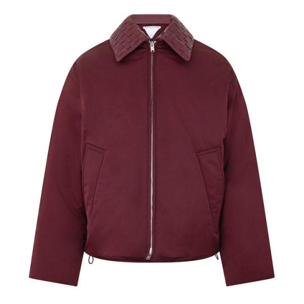 BOTTEGA VENETA Tech Nylon Puffer Jacket - Red